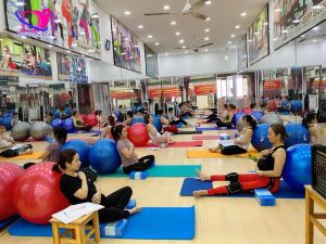 Lớp học đào tạo huấn luyện viên yoga bầu tại TPHCM