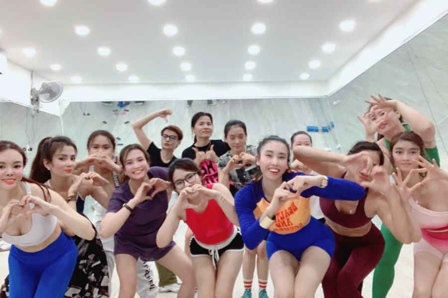 khóa học HLV aerobic lớp học HLV aerobic chuyên nghiệp tại Duyên Dáng Việt